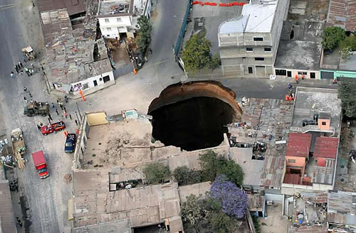 Sinkholes Unraveling Earth's Mysterious Cravings