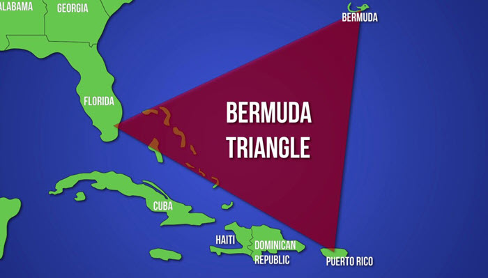 The Mystery of Bermuda Triangle in the Atlantic Ocean
